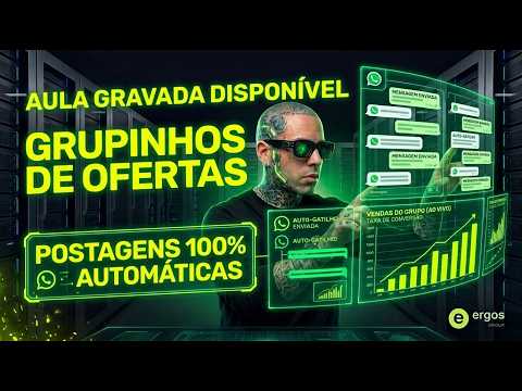 Assistir ao vídeo explicativo sobre Grupinhos de Ofertas