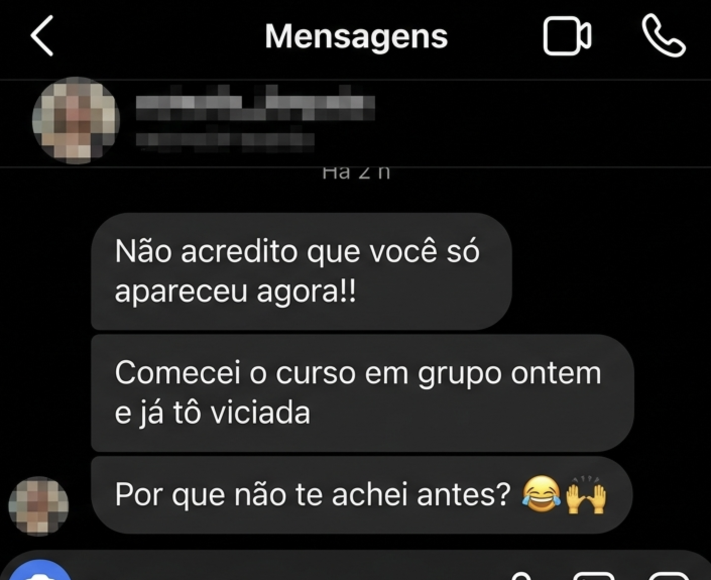 Depoimento real de aluno sobre os grupinhos de ofertas no WhatsApp 2