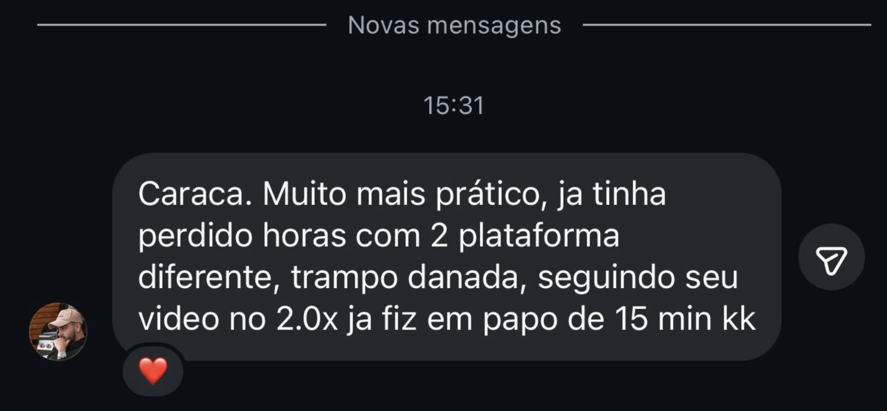 Depoimento real de aluno sobre os grupinhos de ofertas no WhatsApp 7